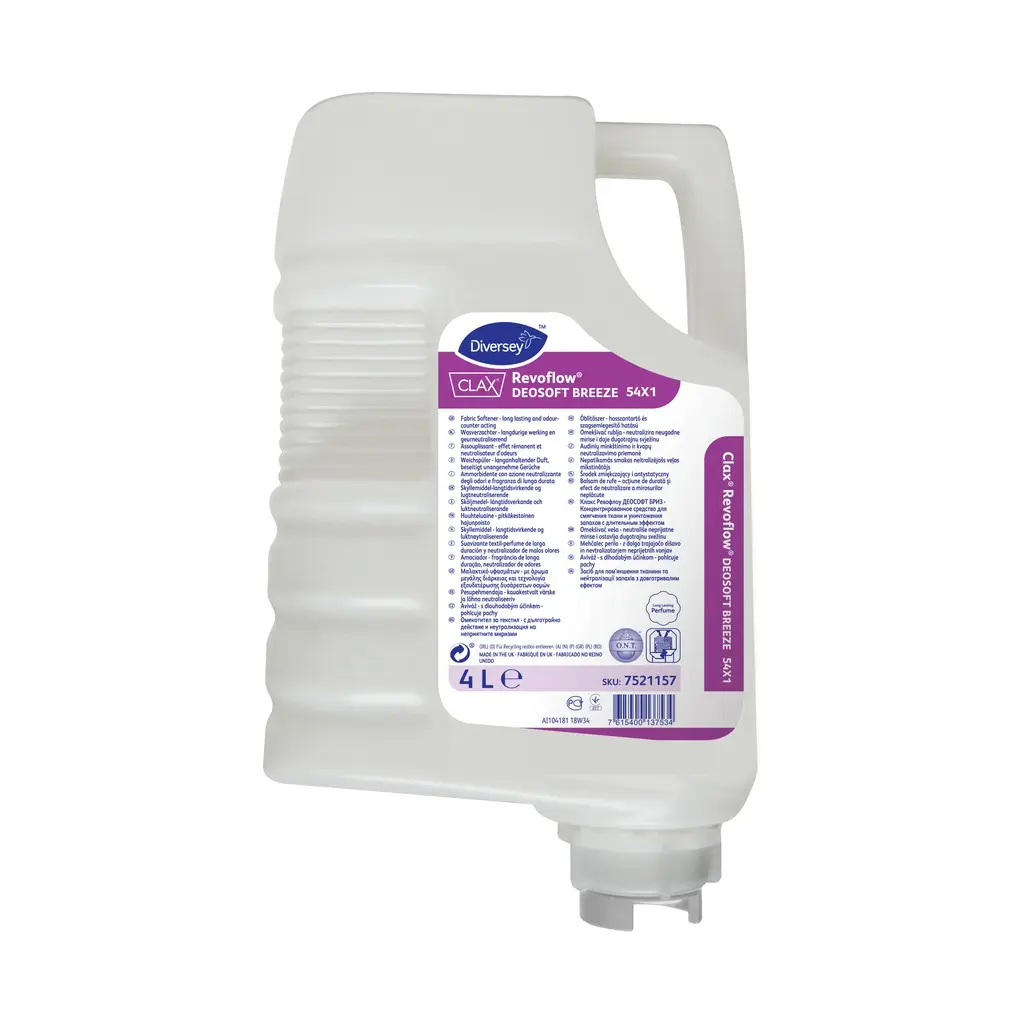 [DI7521157] Clax Deosoft BR 54X1, Revoflow, 4 l, textilöblítő
