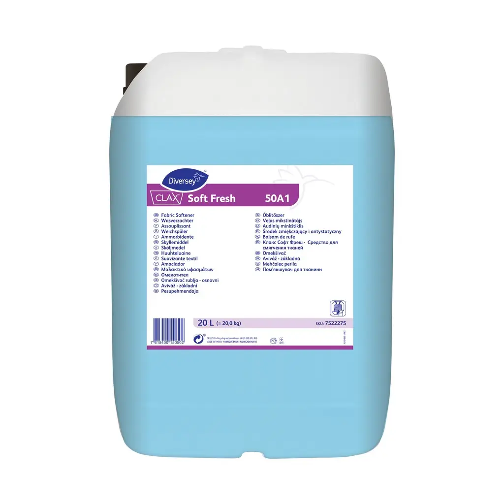 [DI7522275] Clax Soft Fresh 50A1, 20 l, textilöblítő, antiszta