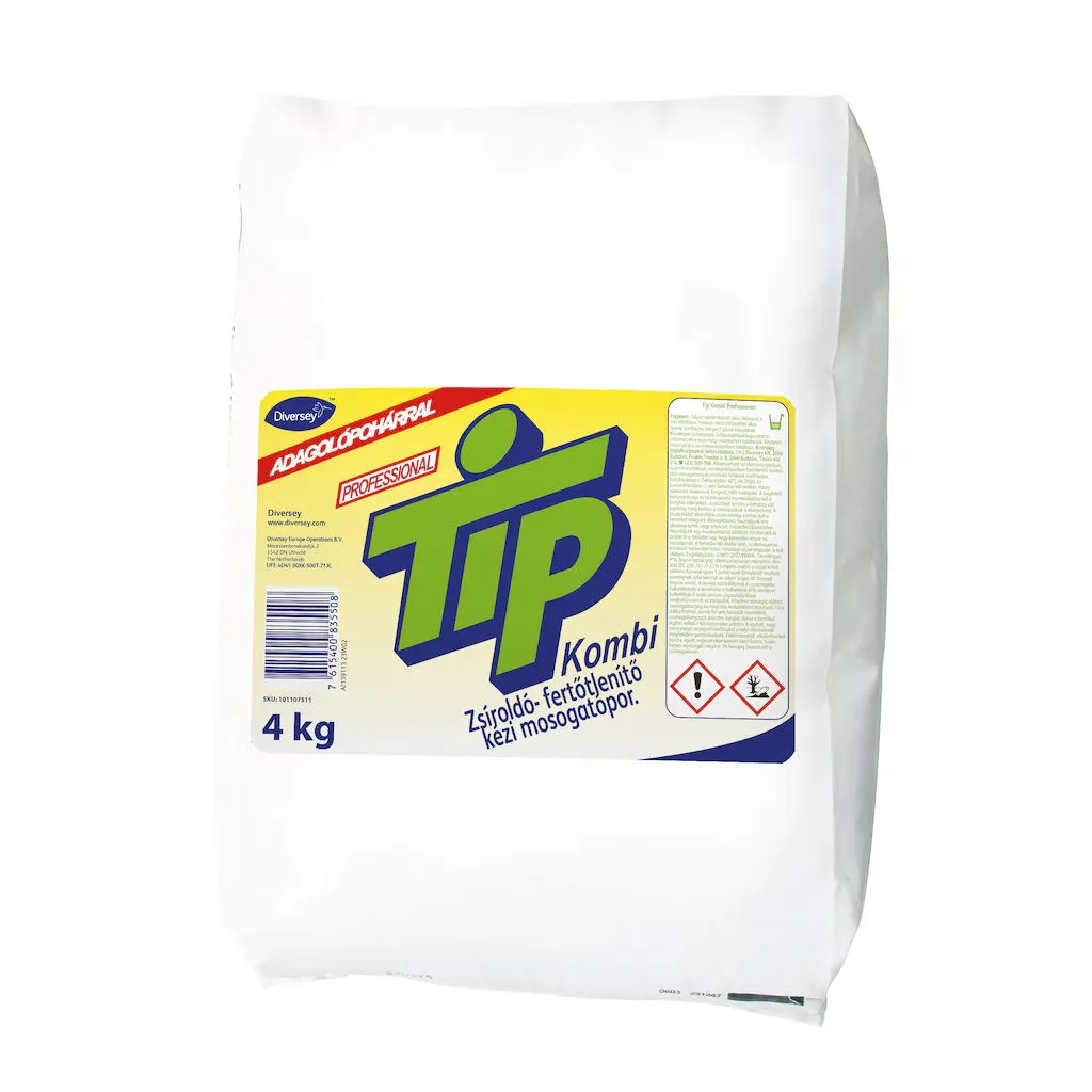 [DI101107511] Tip Kombi Professional, fertőtlenítő kézi mosogatópor, zsíroldó, 4 kg