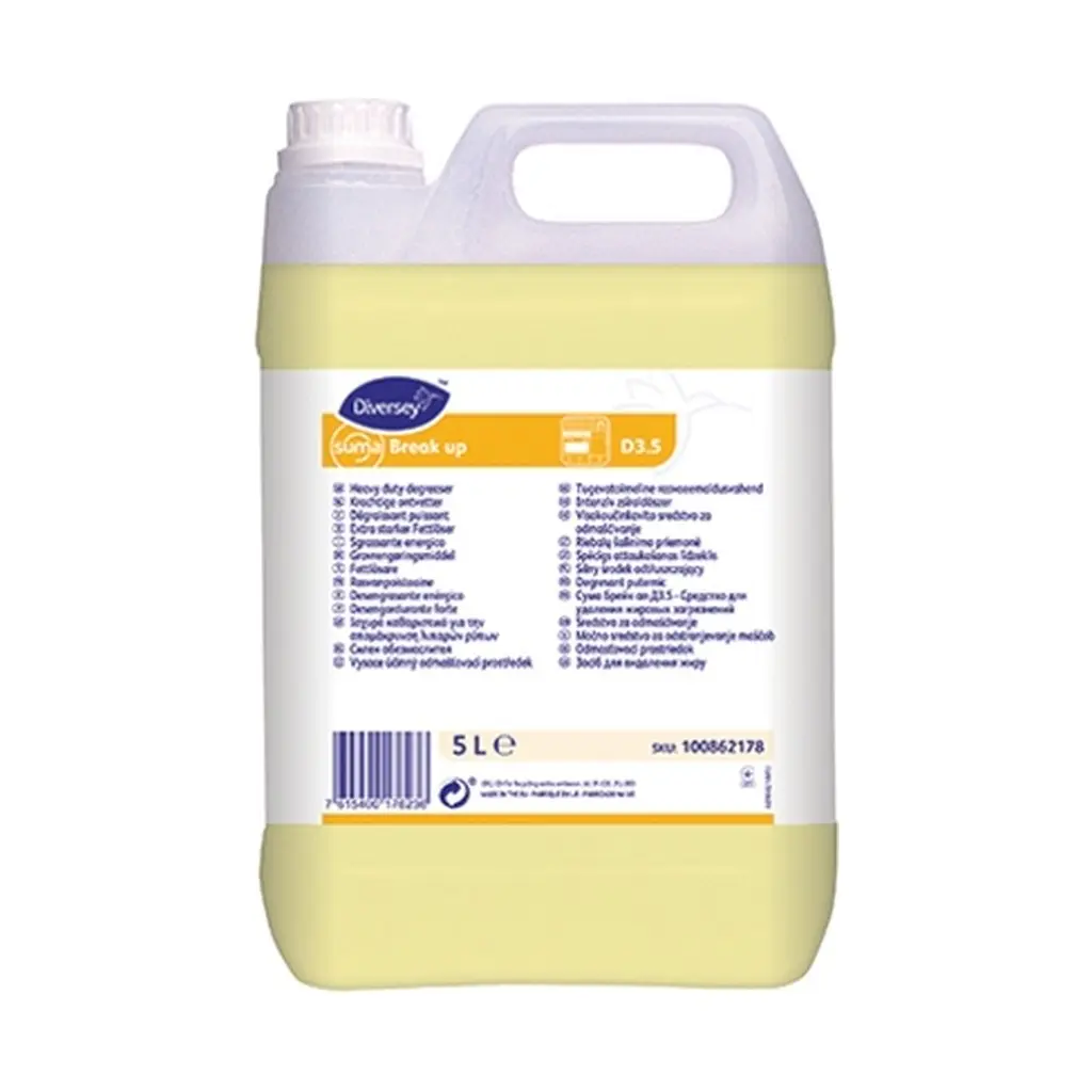 Suma Break Up D3.5, Diversey, 5 l, konyhai tisztítószer, zsíroldó