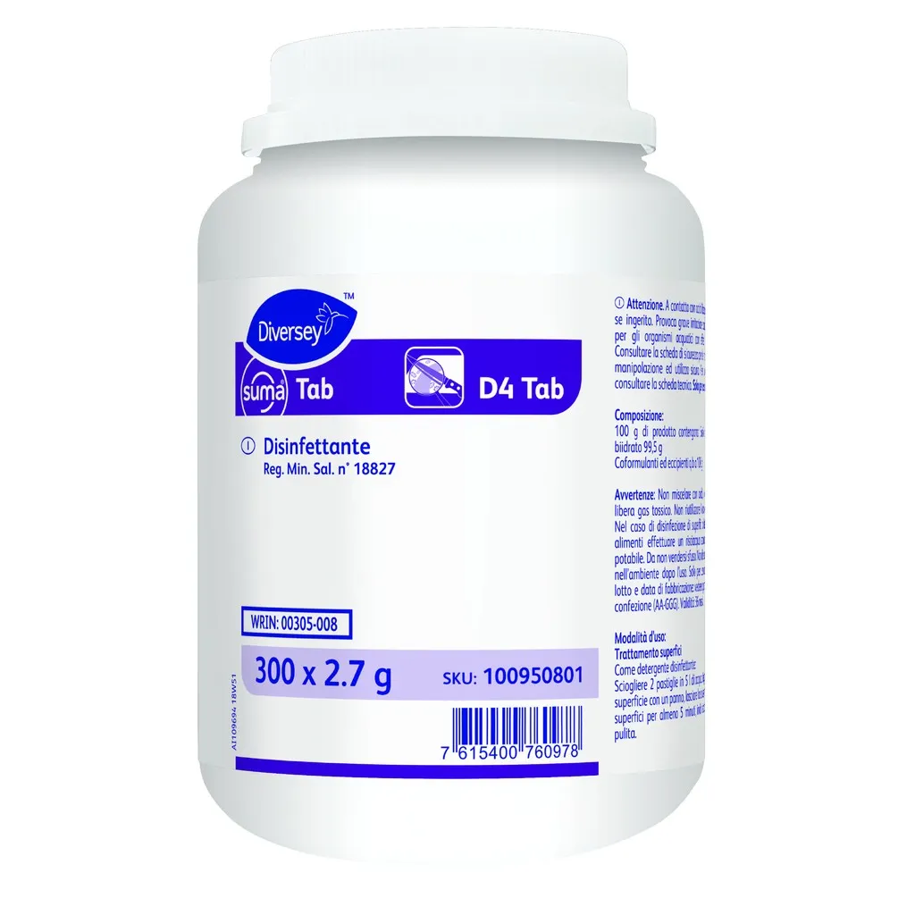[DI100950802] Suma Tab D4, tabletta, 300 db, klórtabletta