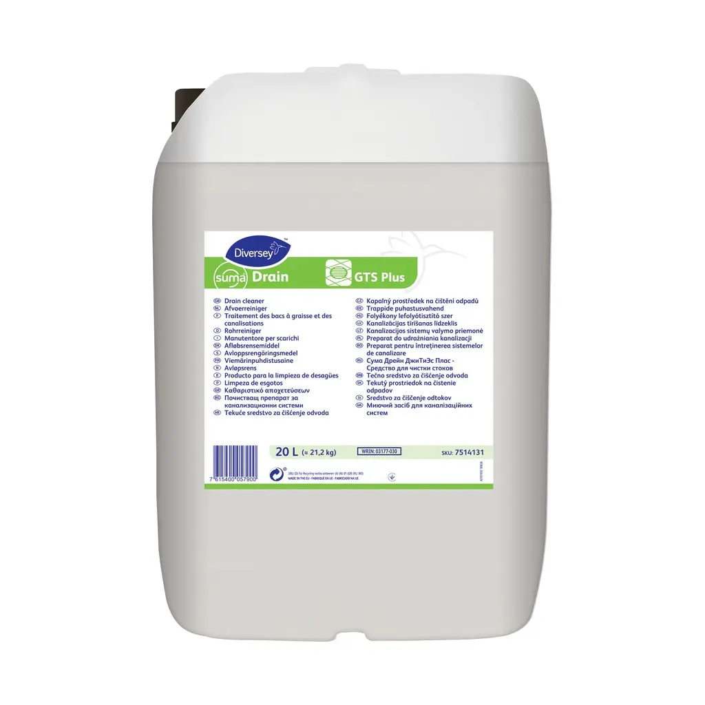 Suma Drain GTS Plus koncentrátum, 20 l, lefolyótisztító