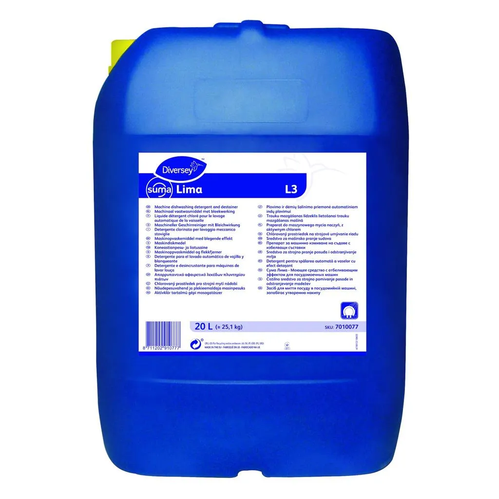 [DI101107586] Suma Lima L3, 20 l, mosogatószer, gépi, fertőtlenítő