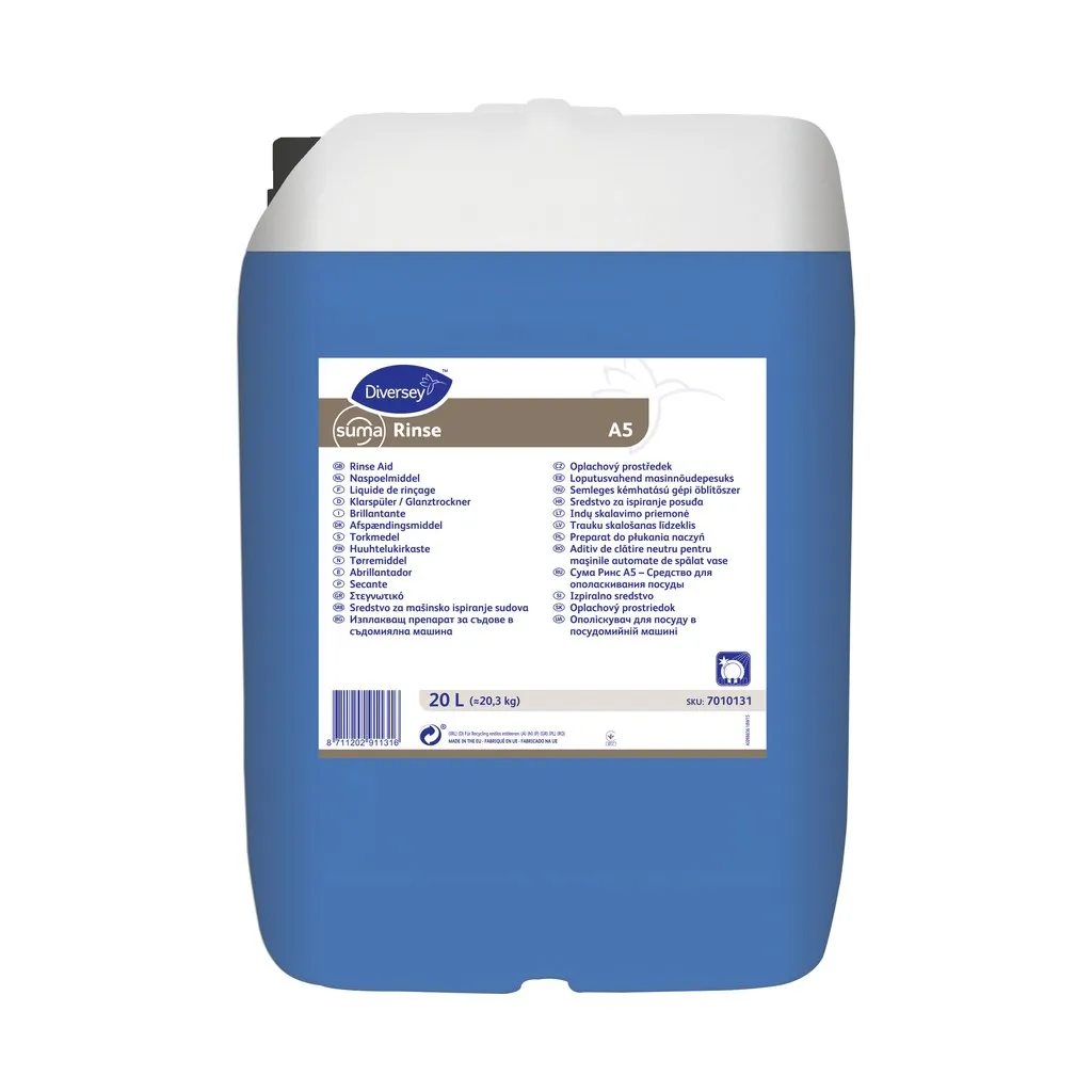 [DI7010131] Suma Rinse A5, 20 l, öblítőszer, gépi, lágy vízhez