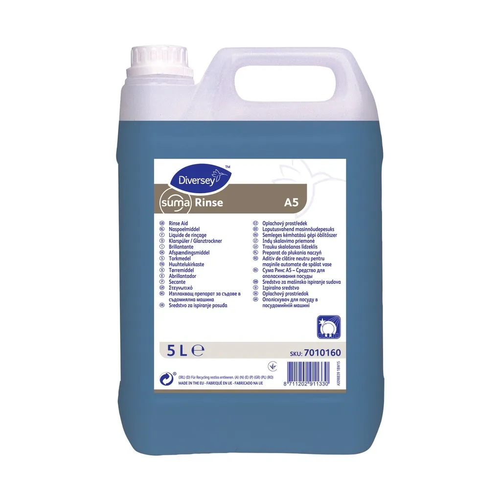[DI7010160] Suma Rinse A5, 5 l, öblítőszer, gépi, lágy vízhez