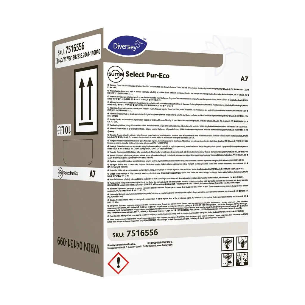 [DI7516556] Suma Select A7, Pur-Eco, 10 l, öblítő-adalék koncentrátum