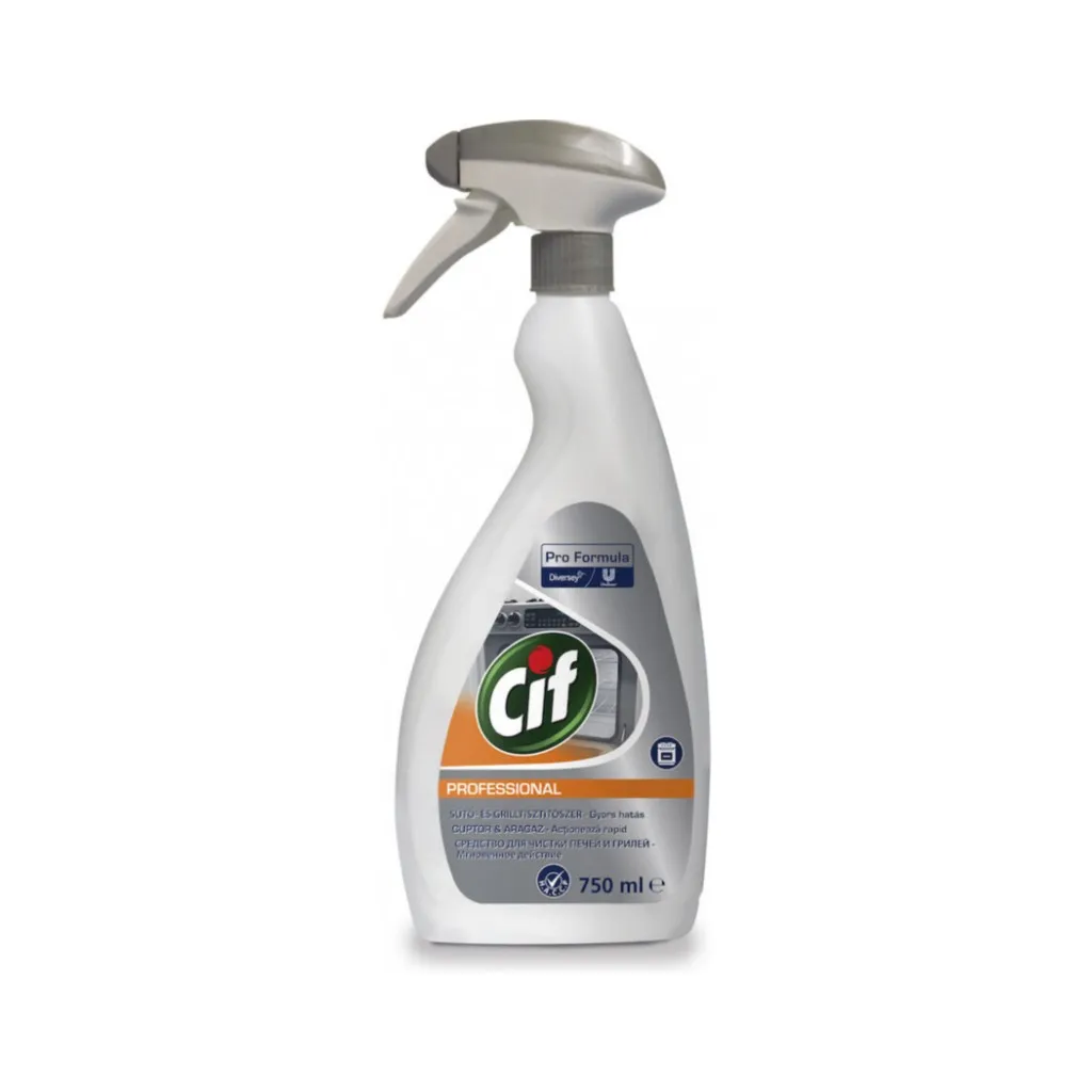 Cif Prof. Oven & Grill, 750 ml, konyhai tisztítósz