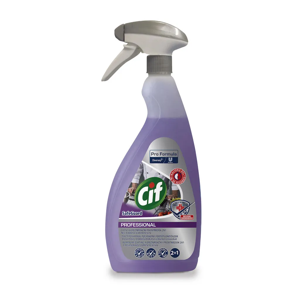 Cif Professional SafeGuard, 750 ml, fertőtlenítő tisztítószer