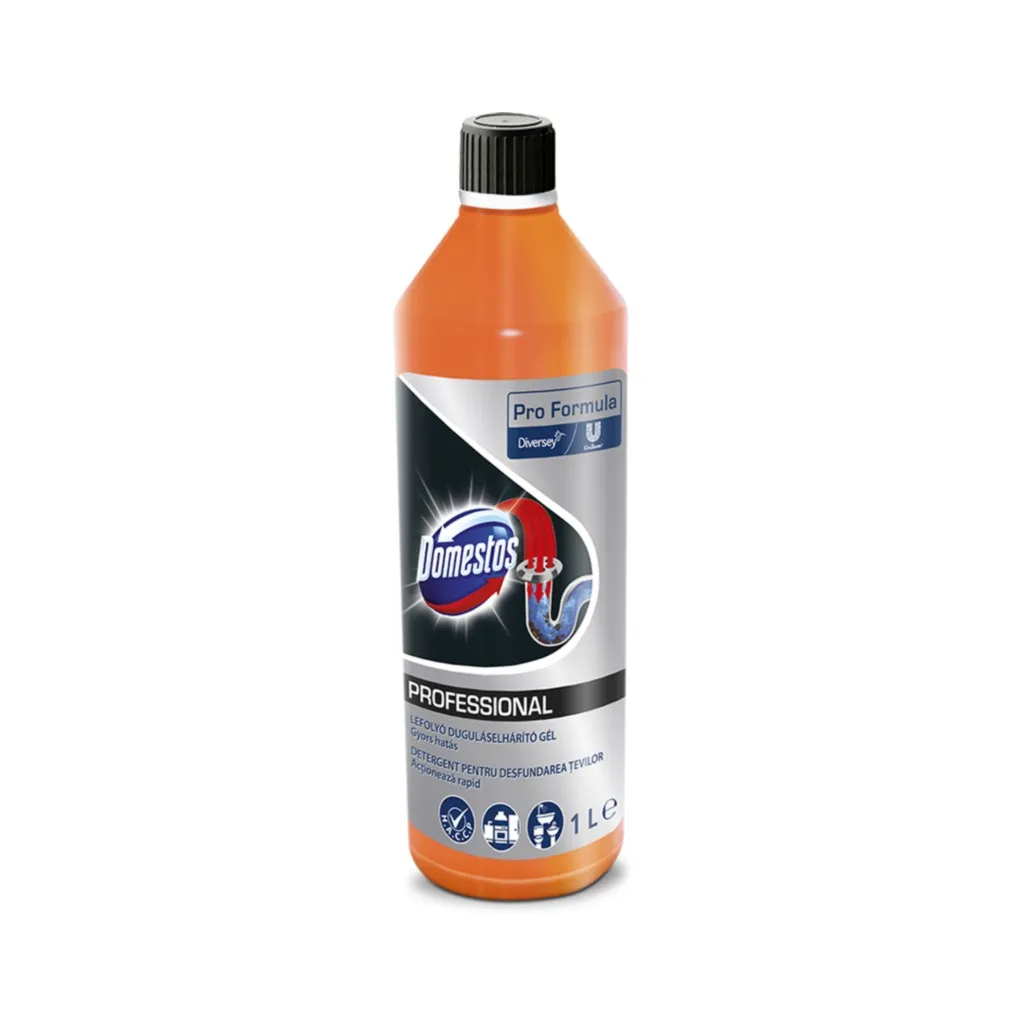 Domestos Drain Unblocker duguláselhárító gél, 1 l