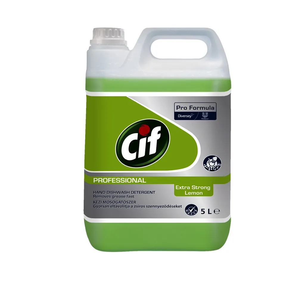 [DI7518640] Cif Prof. Dishwash Ex.Str.Lemon, 5 l, mosogatószer