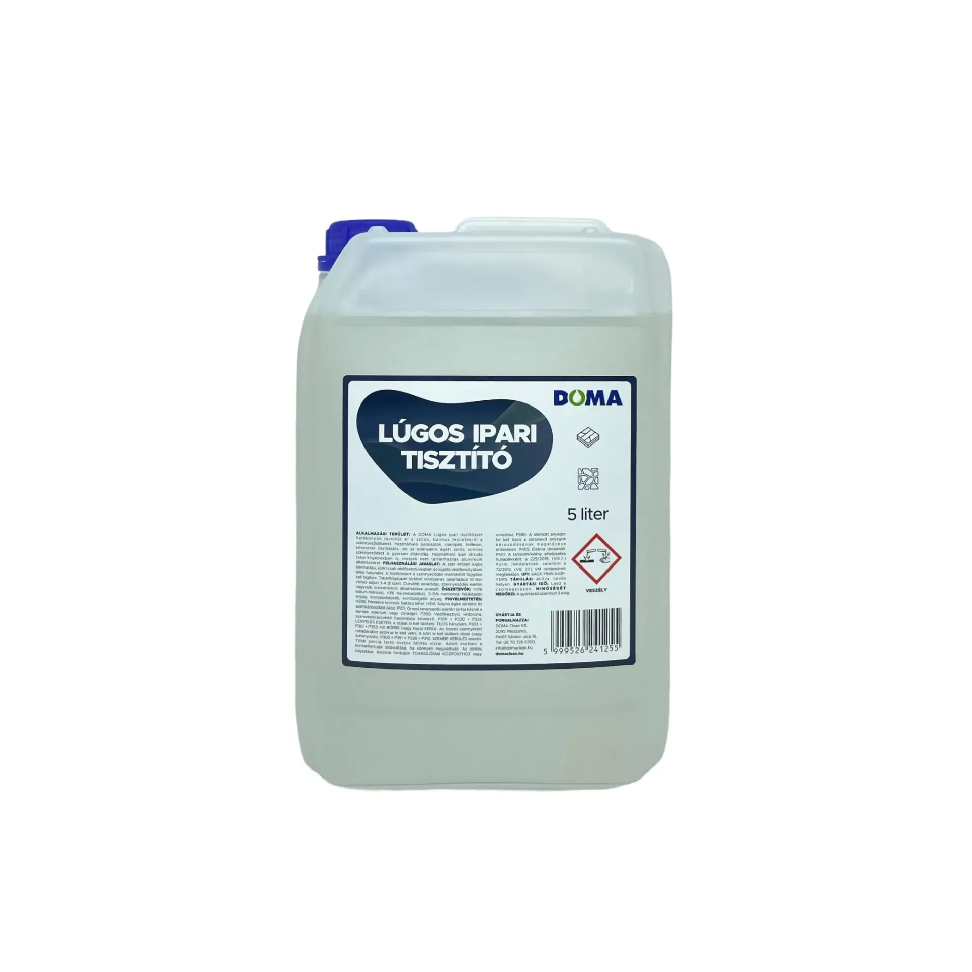 Doma lúgos ipari tisztítószer, 5l