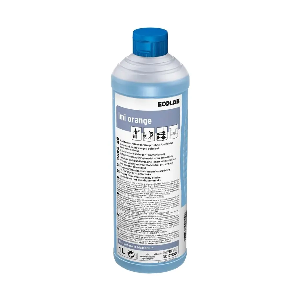 Imi Orange Ecolab, 1 l, tisztítószer koncentrátum, narancs illat