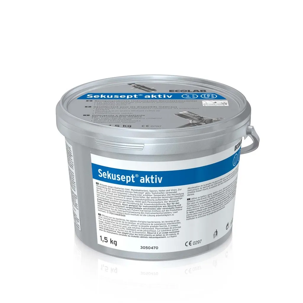 Sekusept aktív, műszerfertőtlenítőszer, 1,5 kg