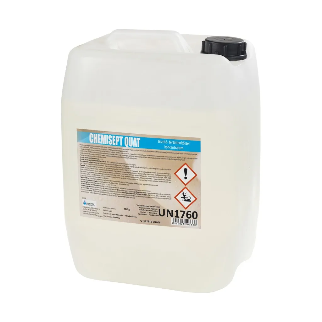 Chemisept Quat fertőtlenítő tisztítószer koncentrátum, 20 kg