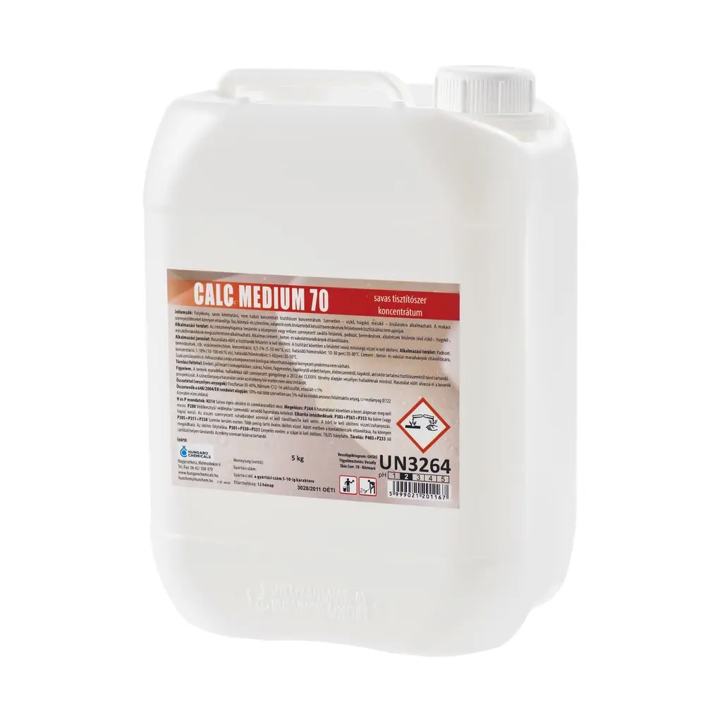 [HU3296-5] Calc Medium 70 savas tisztítószer koncentrátum, 5 kg