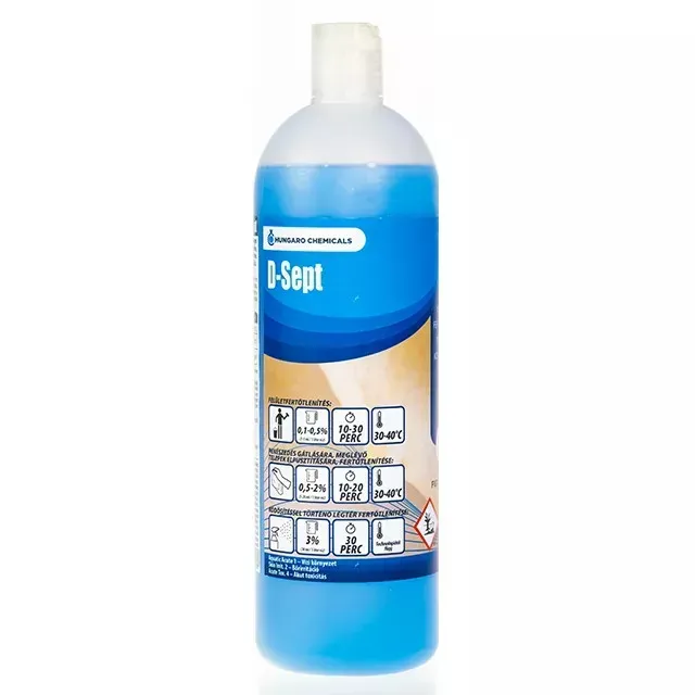 [HU3733-1] D-Sept fertőtlenítő tisztítószer, 1 kg, koncentrátum