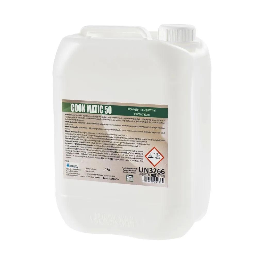 Cook-Matic 50 mosogatószer, gépi, 5 kg