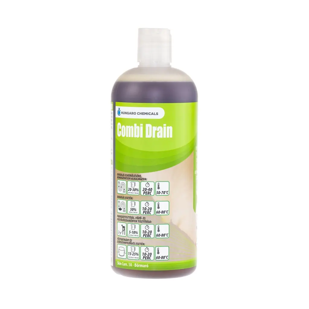 [HU3983-1] Combi Drain erős lefolyótisztító és zsírbontó koncentrátum, 1 kg