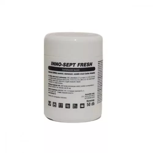 INNO-SEPT FRESH törlőkendő 50 lap/doboz