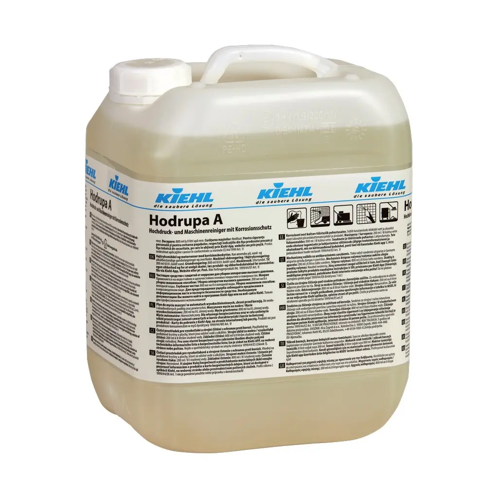 [KIJ050110] Kiehl Hodrupa A , 10 l, nagynyomású és gépi tisztító korróziógátló összetevővel