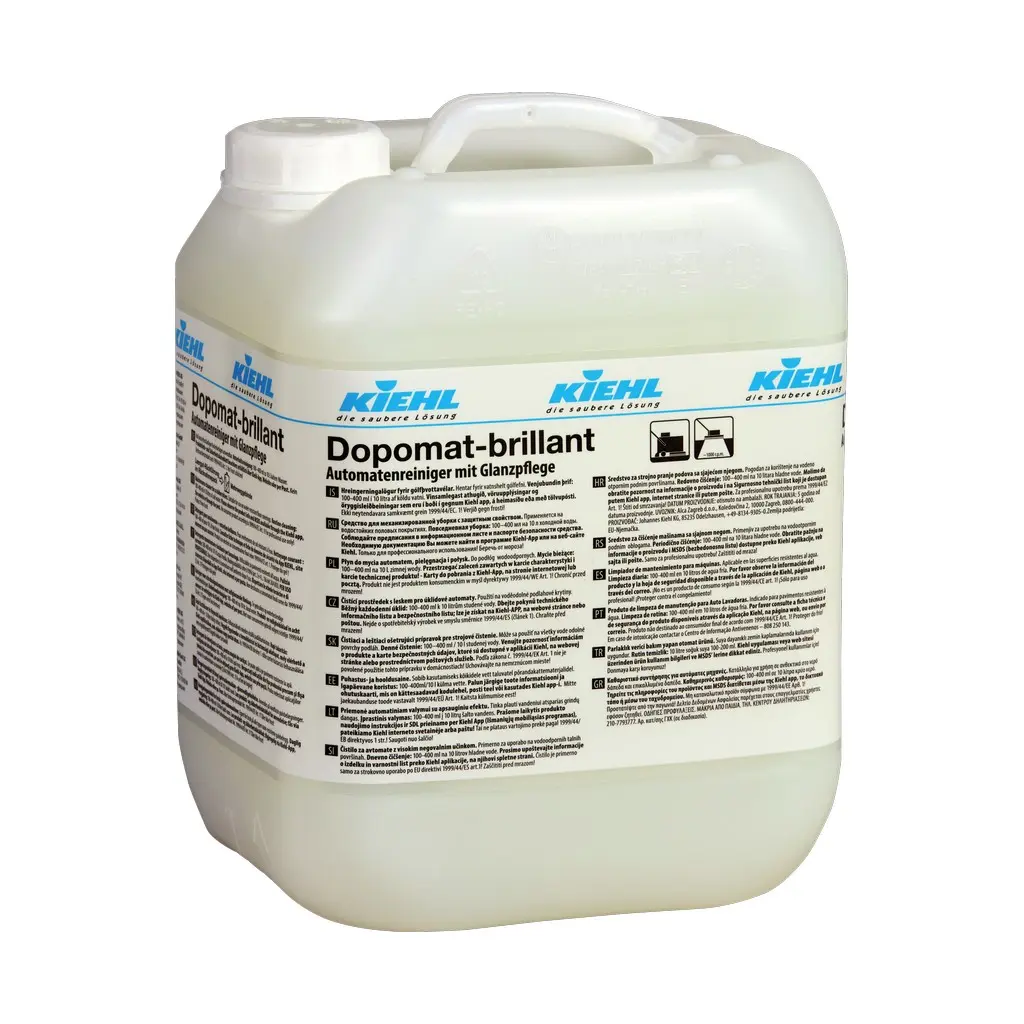 [KIJ100310] Dopomat-Brillant Kiehl, 10 l, gépi tisztítószer, padlóburkolatra