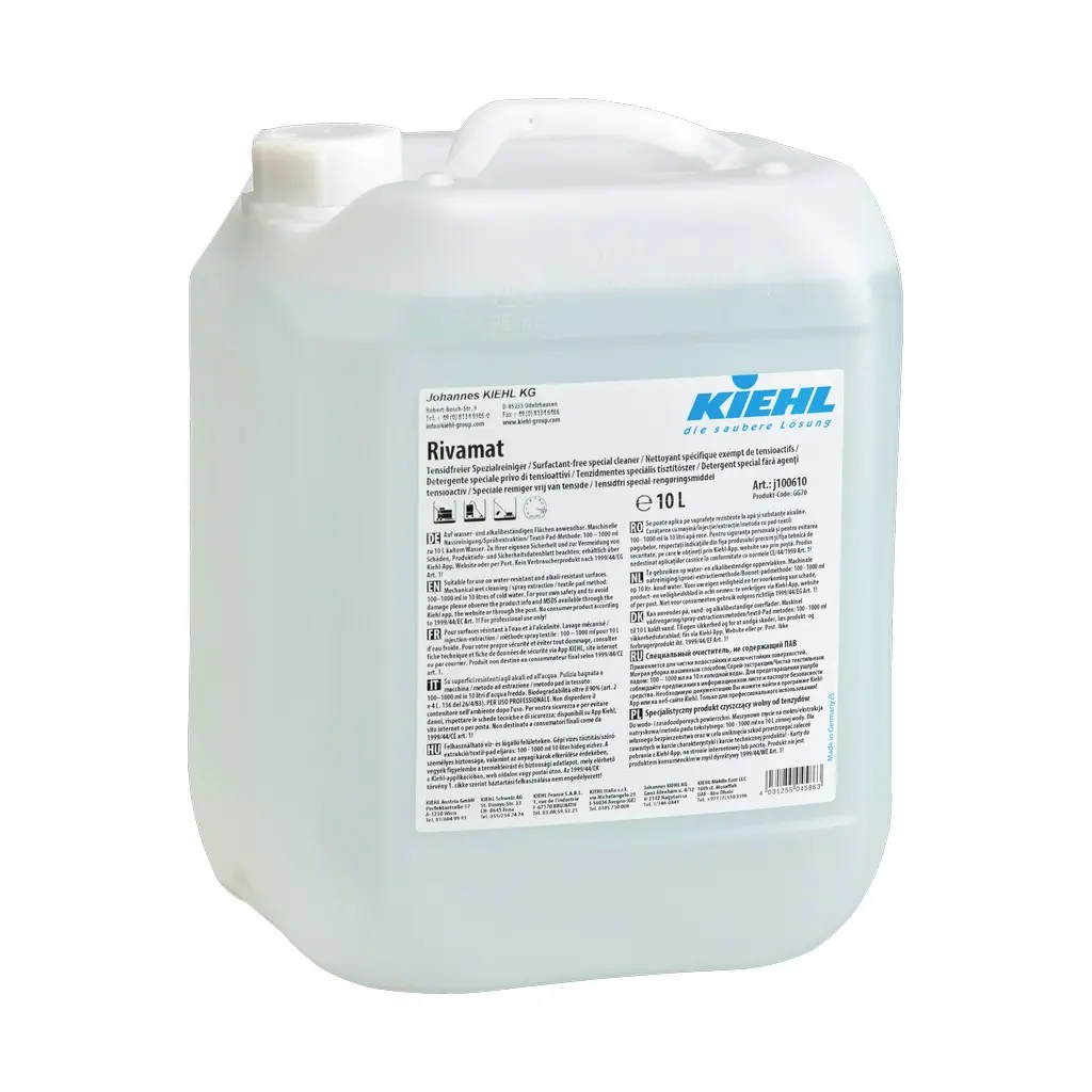 [KIJ100610] Kiehl Rivamat, 10 l, gépi tisztítószer, tenzidmentes