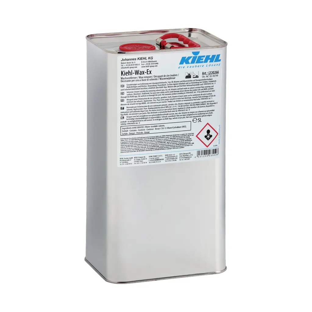 [KIJ220270] Wax-Ex Kiehl, 5 l, alaptisztítószer, fa, vaxeltávolító