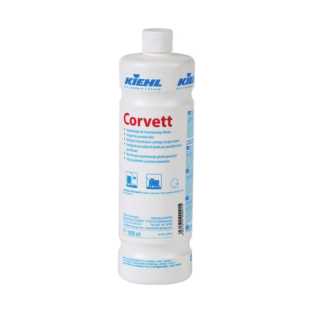 [KIJ250901] Corvett Kiehl, 1 l, gépi tisztítószer, finomszemcs