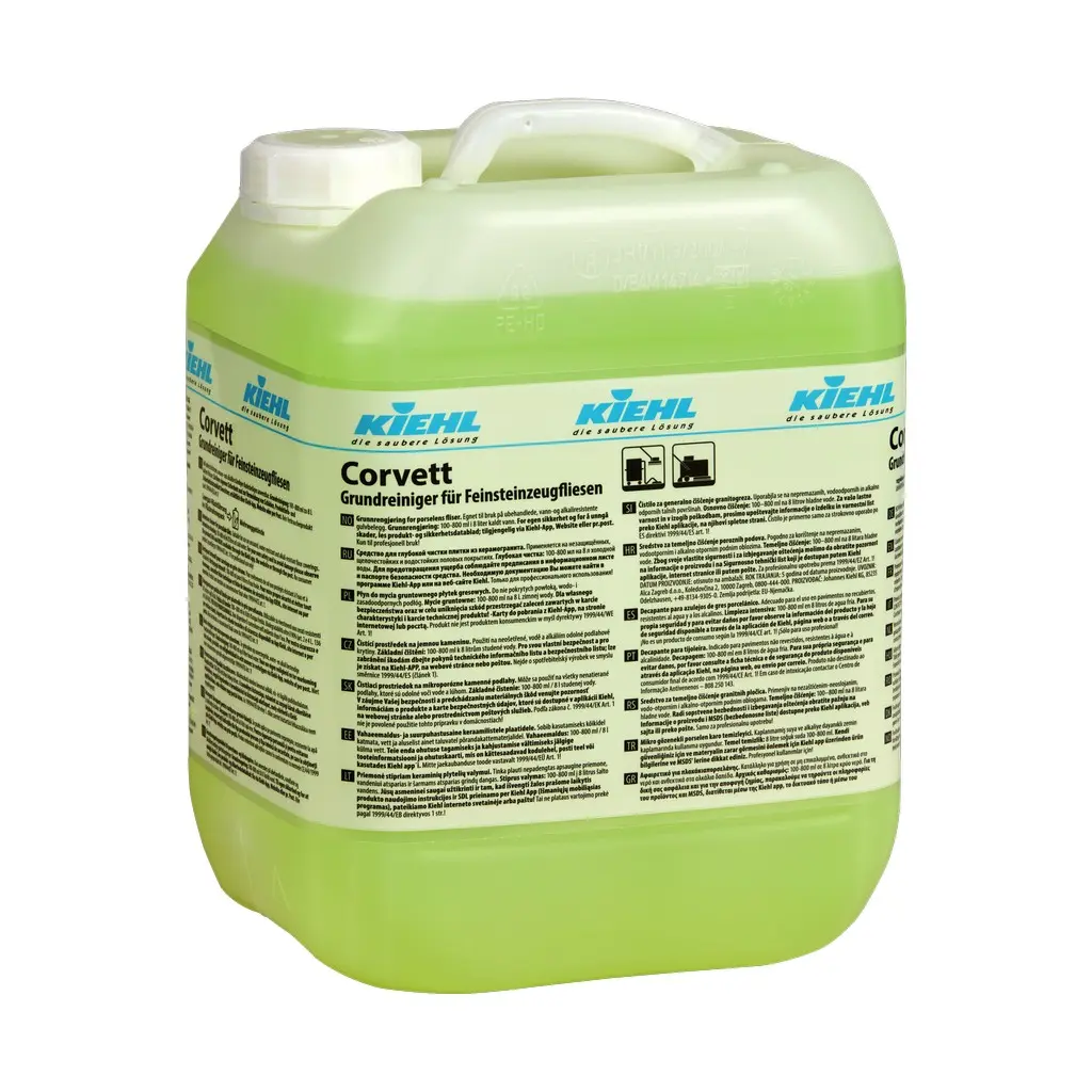 [KIJ250910] Corvett Kiehl, 10 l, gépi tisztítószer, finomszemc