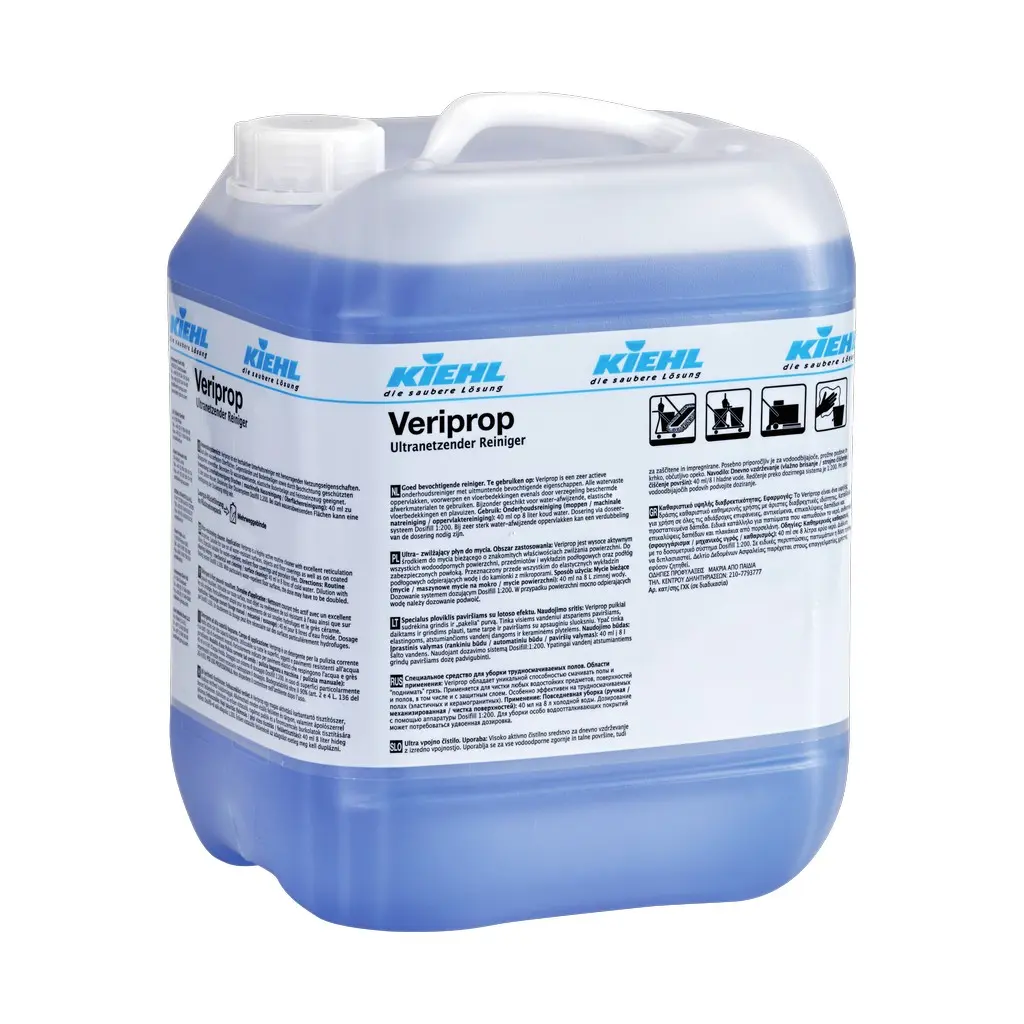 [KIJ251510] Veriprop Kiehl, 10 l, tisztítószer, jól teríthető
