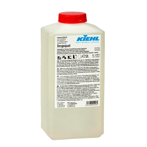 [KIJ350805] Kiehl Desgoquat, 5 l, koncentrátum, felületfertőtlenítés élelmiszeripari és egészségügyi használatra
