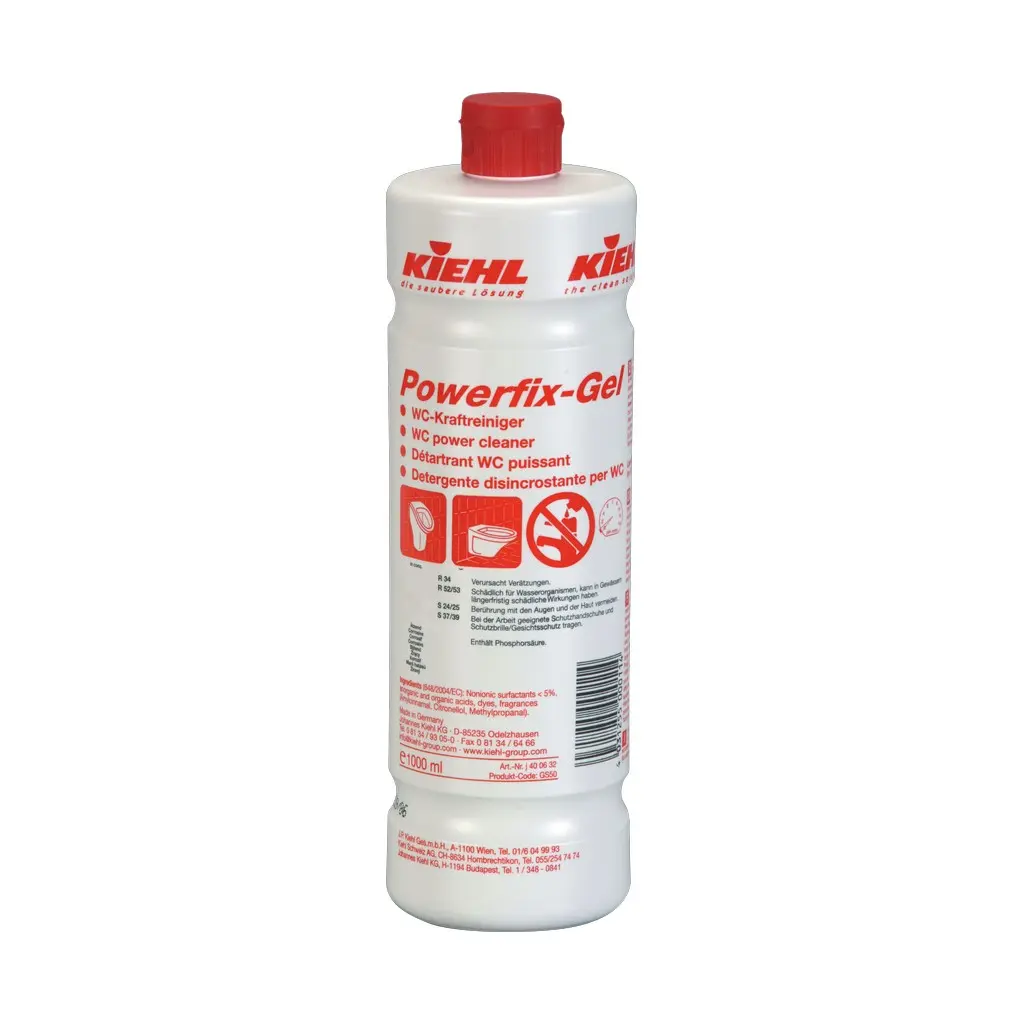 [KIJ400601] Powerfix-Gel Kiehl, 1 l, toalett-tisztító, gél