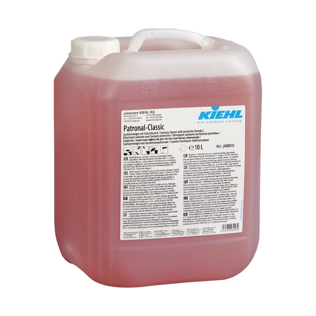[KIJ400810] Patronal-Classic Kiehl, 10 l, szanitertisztító, vé