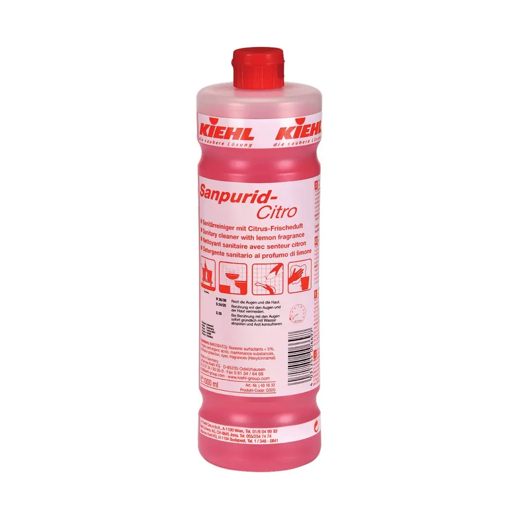 [KIJ401601] Sanpurid-Citro Kiehl, 1 l, szanitertisztító, citrus illattal