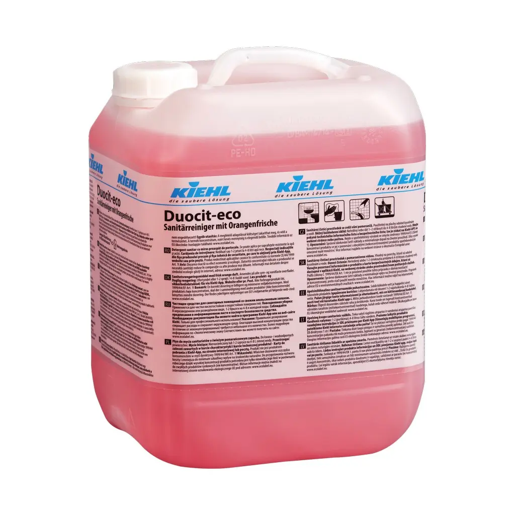 Duocit-Eco Kiehl, 10 l, szanitertisztító, narancs illat