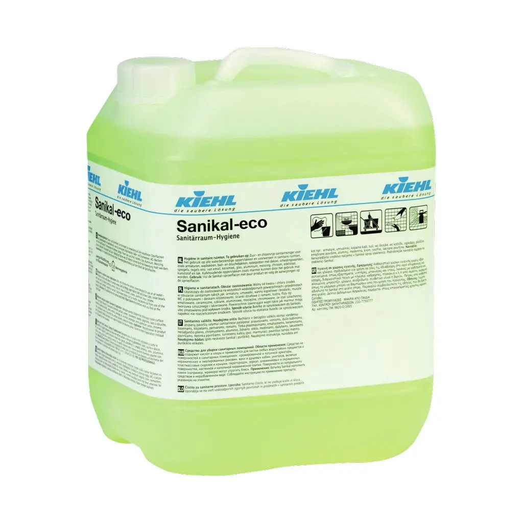 [KIJ403310] Sanikal-Eco Kiehl, 10 l, szanitertisztító, savmentes