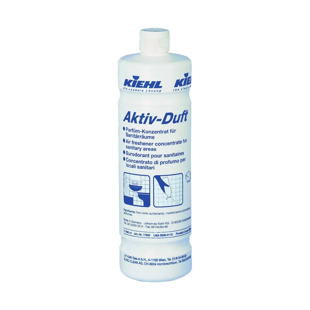 [KIJ450101] Aktiv-Duft Kiehl, 1 l, légfrissítő koncentrátum egészségügyi helyiségekhez
