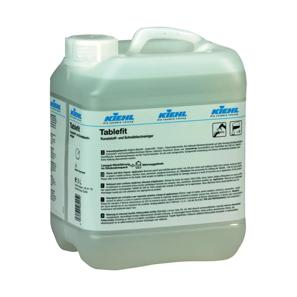 Kiehl Tablefit, 5 l, tisztítószer, műanyag és íróasztaltisztító