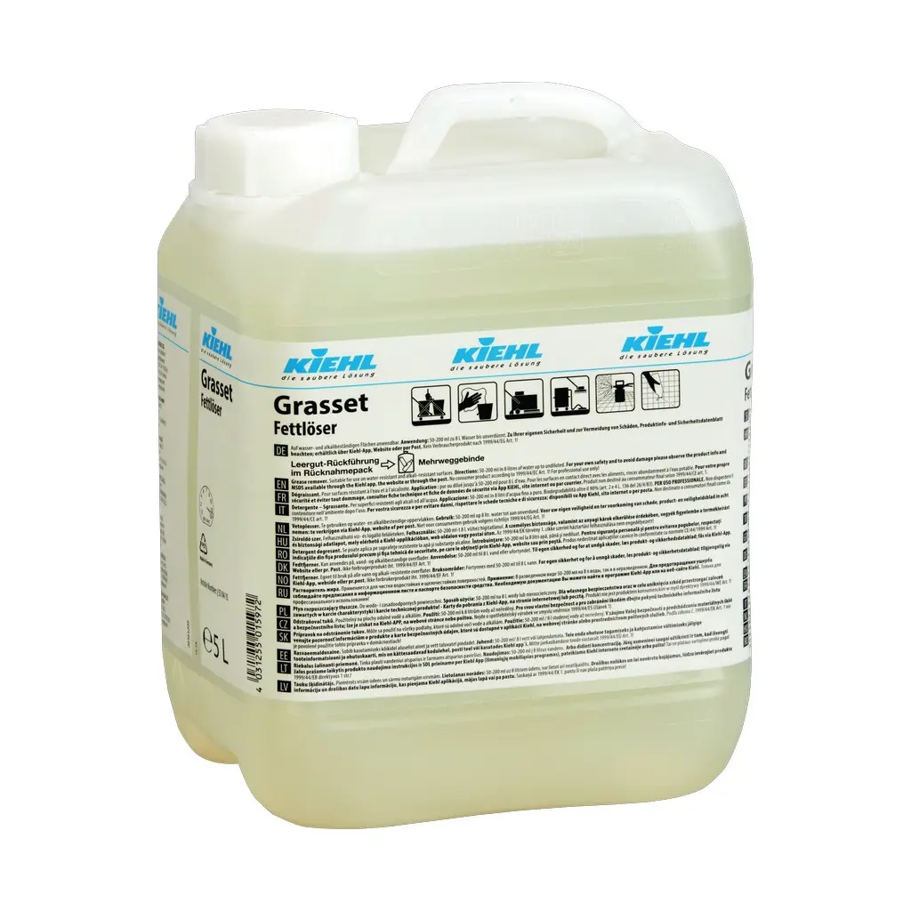 Grasset Kiehl, 5 l, konyhai tisztítószer, zsíroldó