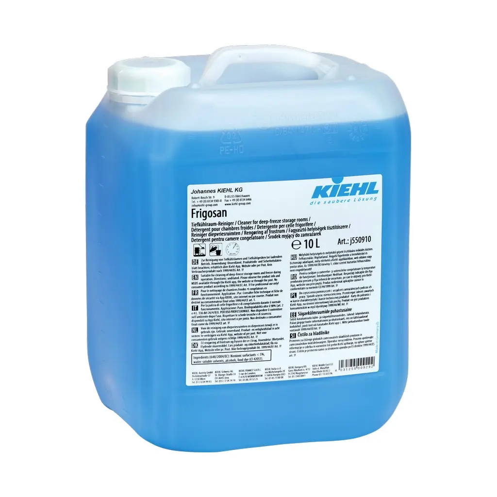 [KIJ550910] Frigosan Kiehl, 10 l, konyhai tisztítószer, fagyasztóhelyiséghez