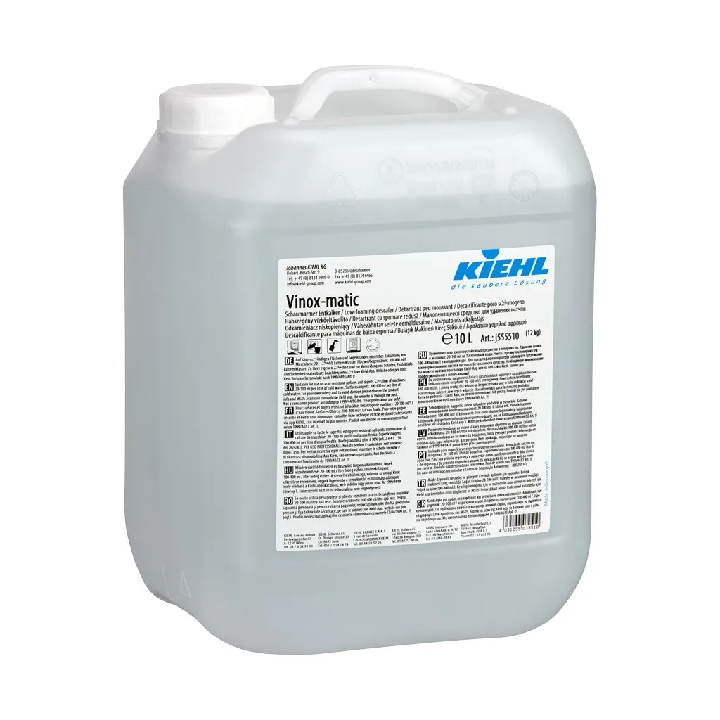 [KIJ555510] Vinox-Matic Kiehl, 10 l, mosogatógép vízkőoldó