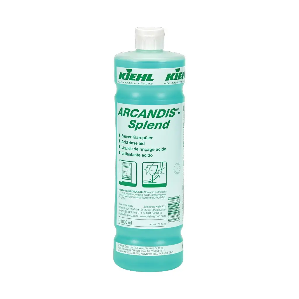 [KIJ561701] Arcandis-Splend Kiehl, 1 l, öblítőszer, gépi, savas