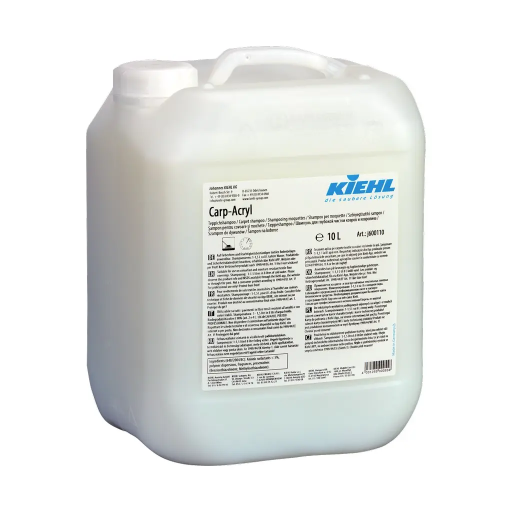 [KIJ600110] Carp-Acryl Kiehl, 10 l, szőnyegtisztító, sampon