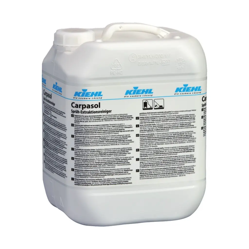 [KIJ600510] Carpasol Kiehl, 10 l, szőnyegtisztító, szóró extrakciós tisztítószer