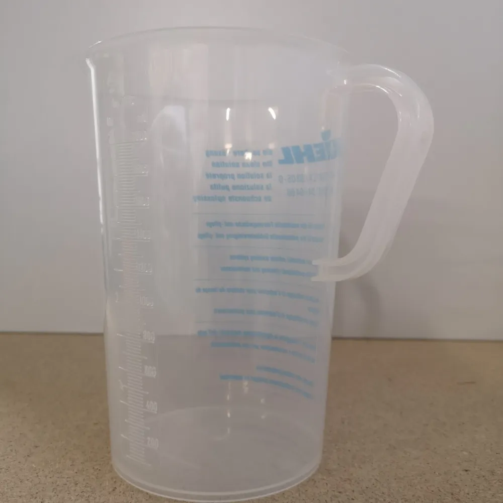 [KIZ103002] Kiehl, mércés kanna, mérőpohár, skálázott, 2 l