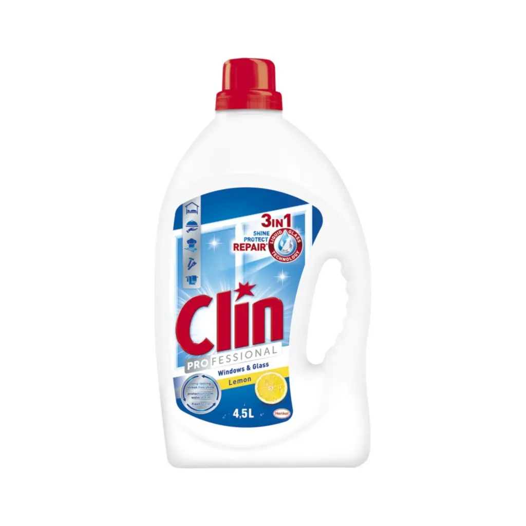 Clin üvegtisztító, 4 l