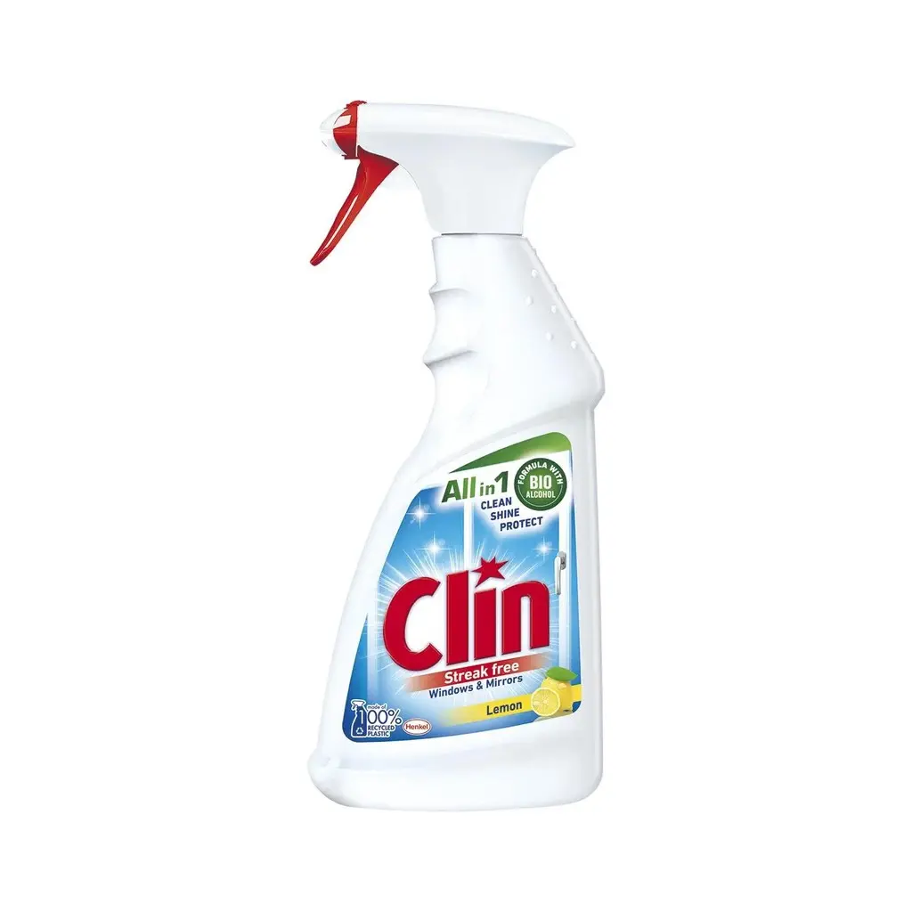 Clin 500 ml szórófejes ablaktisztító, Lemon