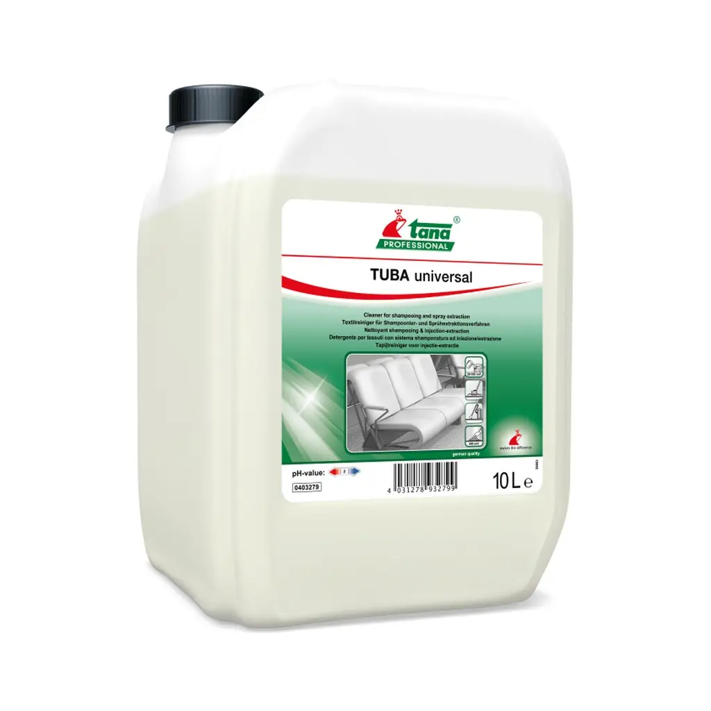 [TA0403279] Tuba Univer Tana, 10 l, szőnyegtisztító, samponozó és szóró-extrakciós tisztítószer