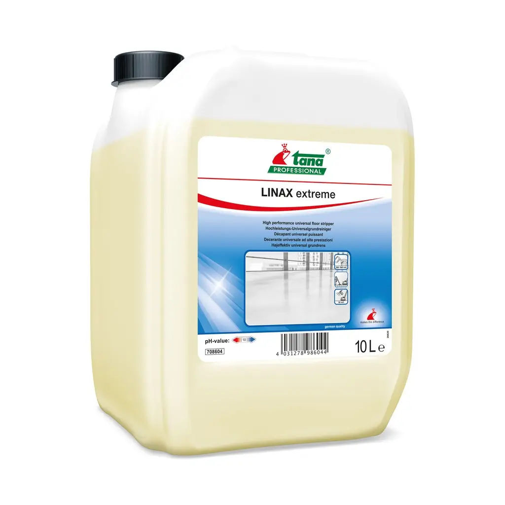 [TA0708604] Linax Extreme Tana, 10 l, alaptisztítószer, nagy teljesítményű padlófelújító és bevonateltávolító