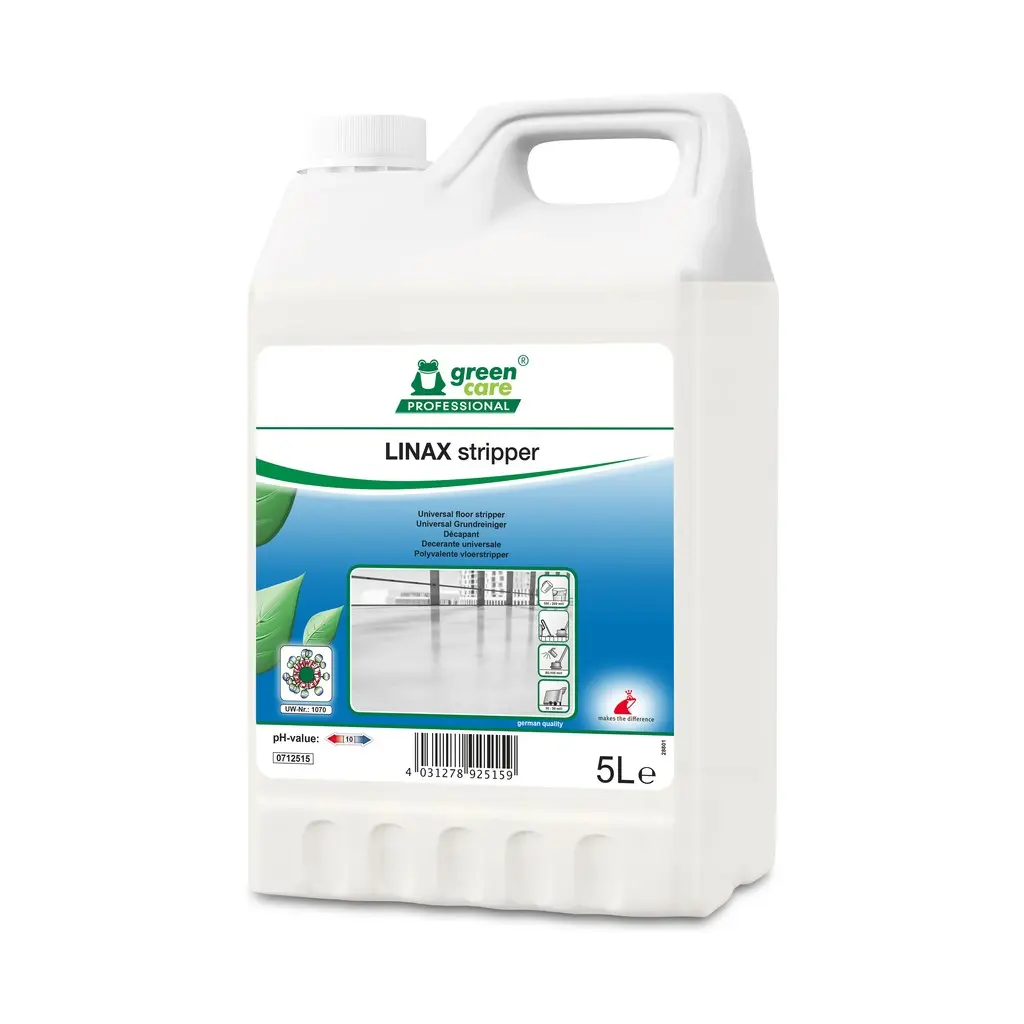 [TA0712515] Linax Stripper Tana, 5 l, alaptisztítószer, univerzális padlóbevonat-eltávolító, hatékony tisztítás környezettudatosan